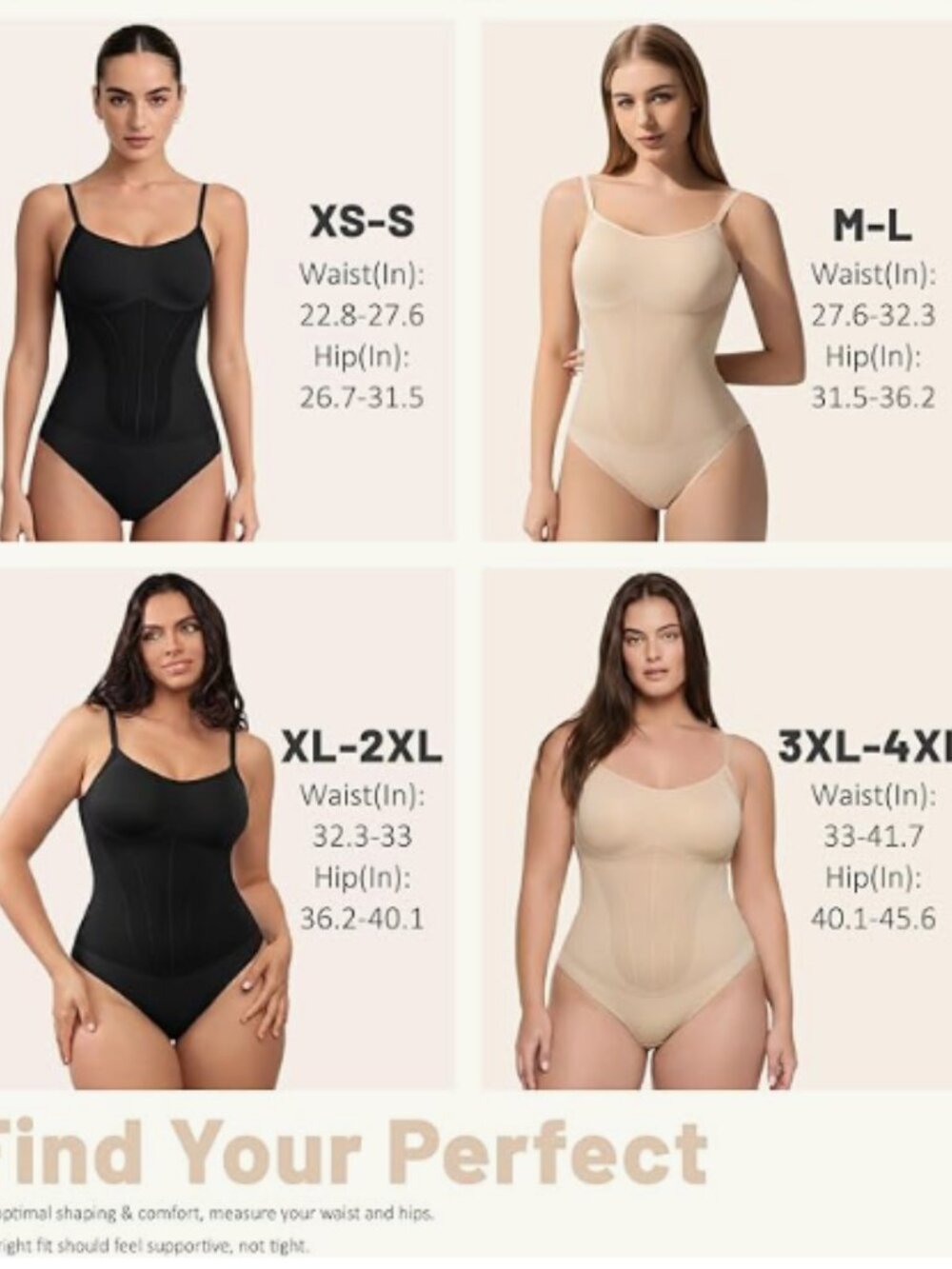 NWT Women's Shapewear Black Size Large - Picture 4 of 4